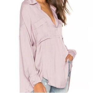 Free People Starry Dreams Lavender Tunic